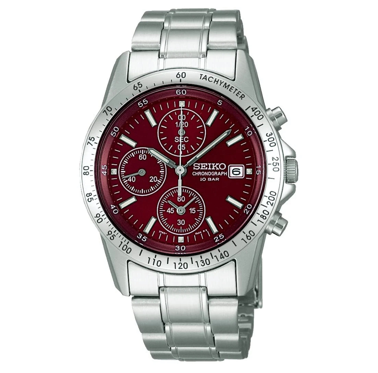 Seiko Spirit Chronograph Vörös Férfi Óra